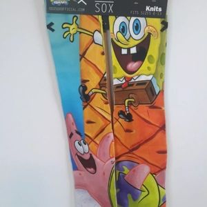 Nickelodeon Spongebob Squarepants Patrick Star Odd Sox Crazy Fun Novelty Socks.